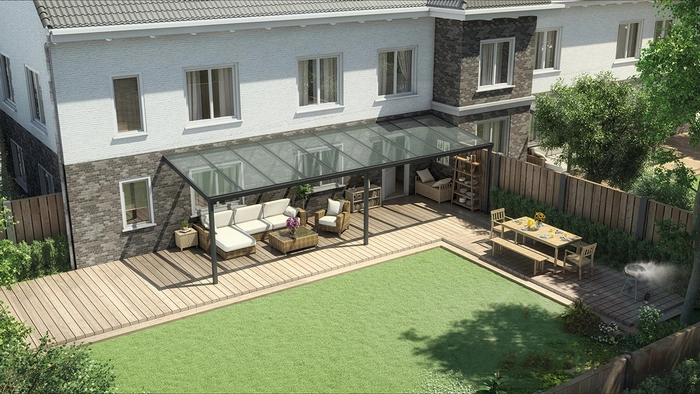 Terrassenüberdachungen, Carports aus Aluminium